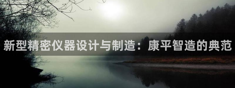 星欧娱乐注册开户：新型精密仪器设计与制造：康平智造的典范