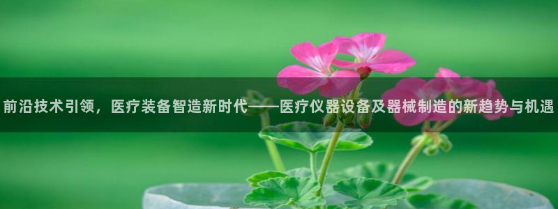 欧豪娱乐星天地采访：前沿技术引领，医疗装备智造新时代——医疗