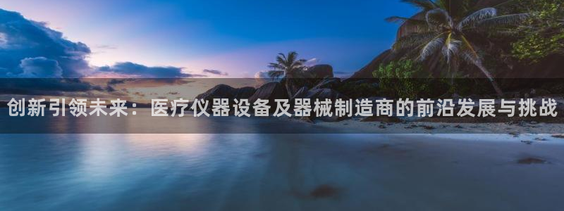 小西门欧乐星城娱乐项目：创新引领未来：医疗仪器设备及器械制造