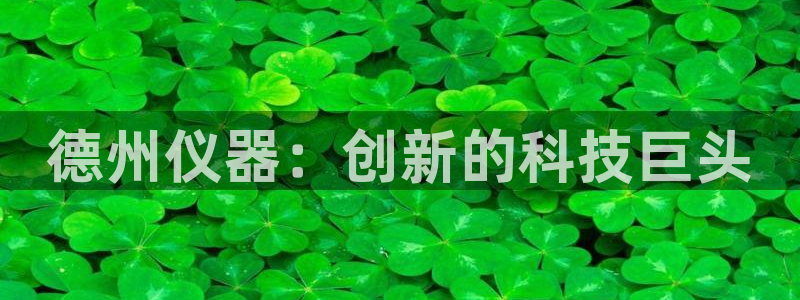 星欧娱乐平台是否靠谱：德州仪器：创新的科技巨头