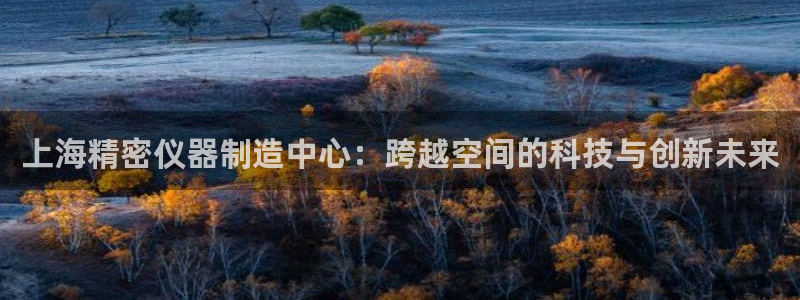 星欧娱乐联客服联系方式：上海精密仪器制造中心：跨越空间的科技