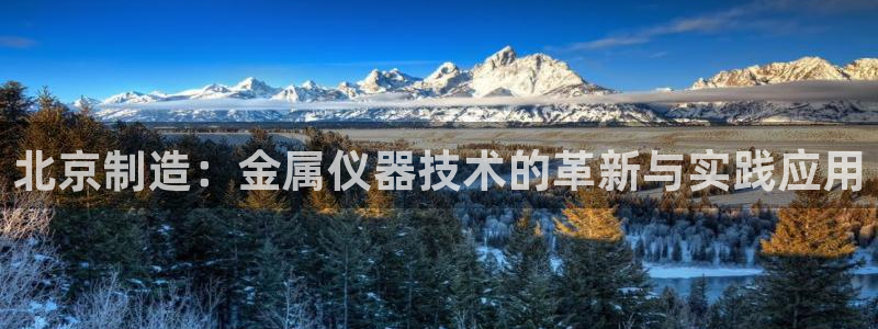 星欧娱乐平台是什么：北京制造：金属仪器技术的革新与实践应用