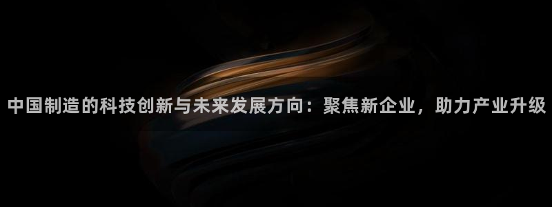 星辉娱乐进入欧联杯了吗：中国制造的科技创新与未来发展方向：聚